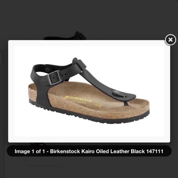 Birkenstock Shoes - BIRKENSTOCK • Kairo oiled leather black
